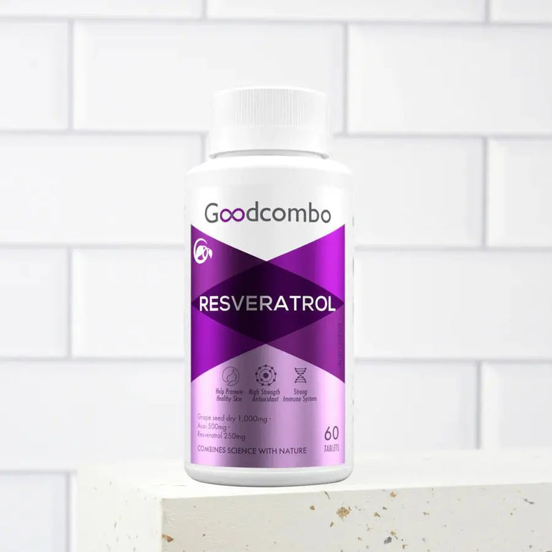 Goodcombo Resveratrol 60 Tablets - XDaySale