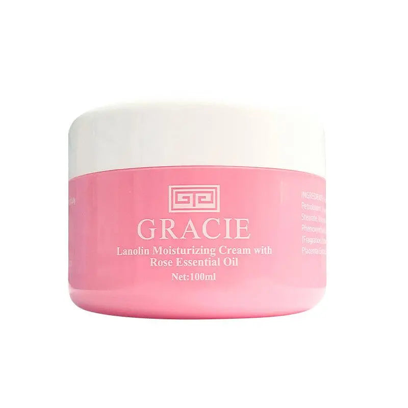 Gracie Lanolin Moisturizing Cream With Rose Essential Oil 100ml EXP: 1/2023 - XDaySale