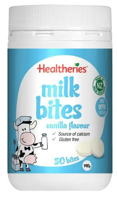 Healtheries Milk Bites (Vanilla) X 50 EXP: 04/2026 - XDaySale