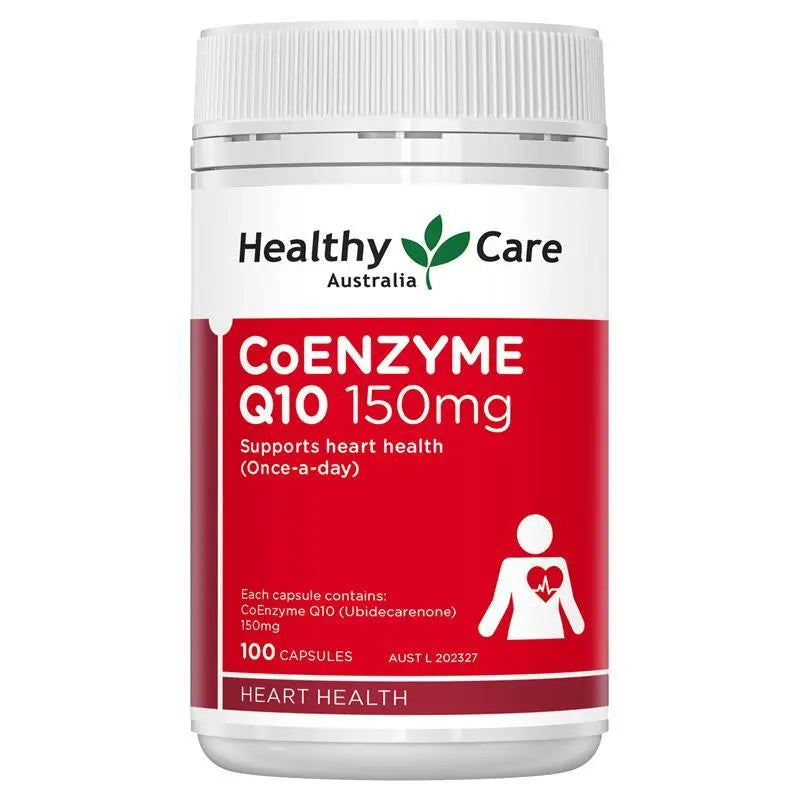 Healthy Care CoEnzyme Q10 150mg 100 Capsules EXP: 02/2026 - XDaySale