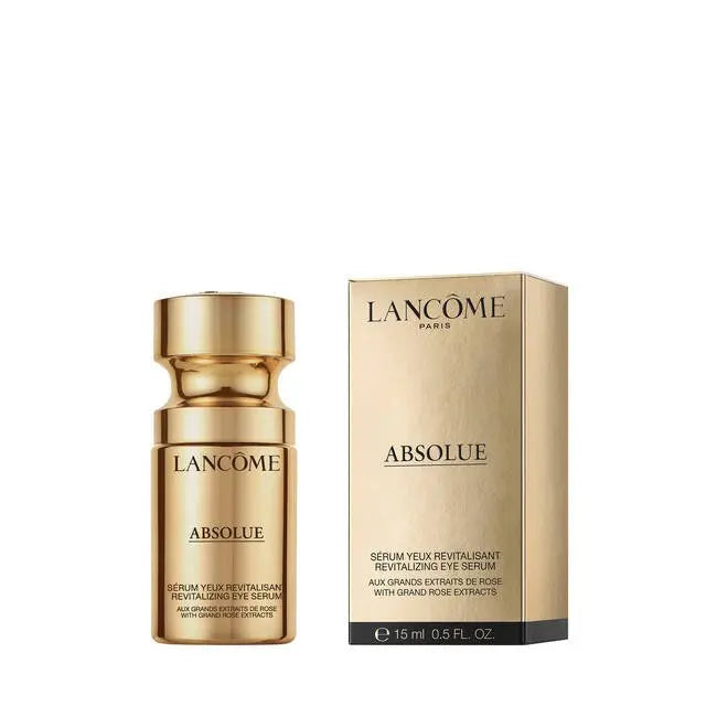 Lancôme Absolue Revitalizing Eye Serum with Grand Rose Extracts 15mL - XDaySale