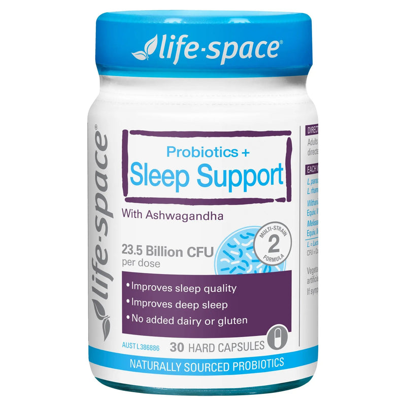 Life Space Probiotics + Sleep Support 30 Hard Capsules EXP：01/ 2025 - XDaySale