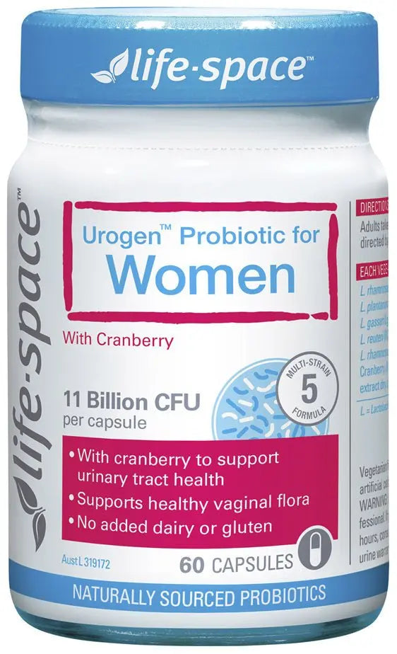 Life Space Urogen Probiotic For Women 60 Capsules EXP: 03/2025 - XDaySale