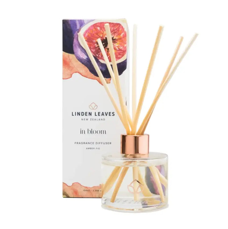 Linden Leaves Amber Fig Fragrance Diffuser - XDaySale