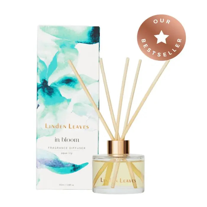 Linden Leaves Aqua Lily Fragrance Diffuser 100ml - XDaySale