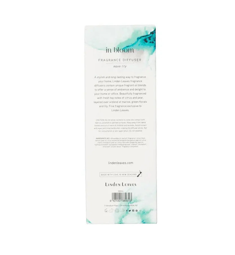 Linden Leaves Aqua Lily Fragrance Diffuser 100ml - XDaySale