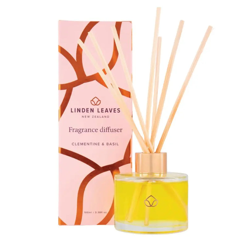 Linden Leaves Clementine & Basil Fragrance Diffuser - XDaySale