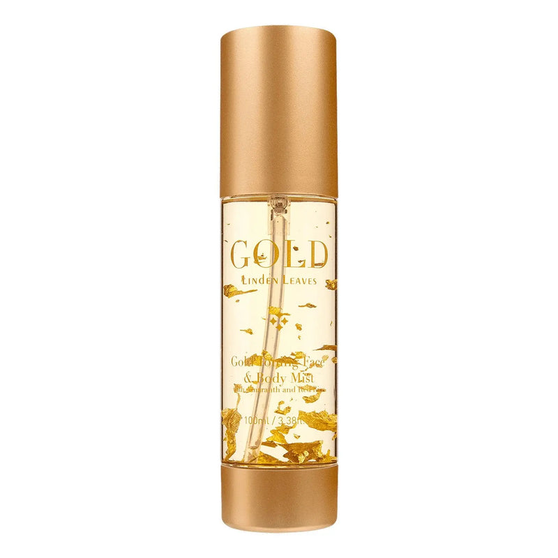 Linden Leaves Gold Toning Face and Body Mist 100ml - XDaySale