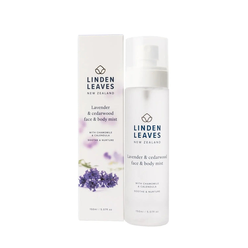 Linden Leaves Lavender & Cedarwood Face & Body Mist 150ml - XDaySale