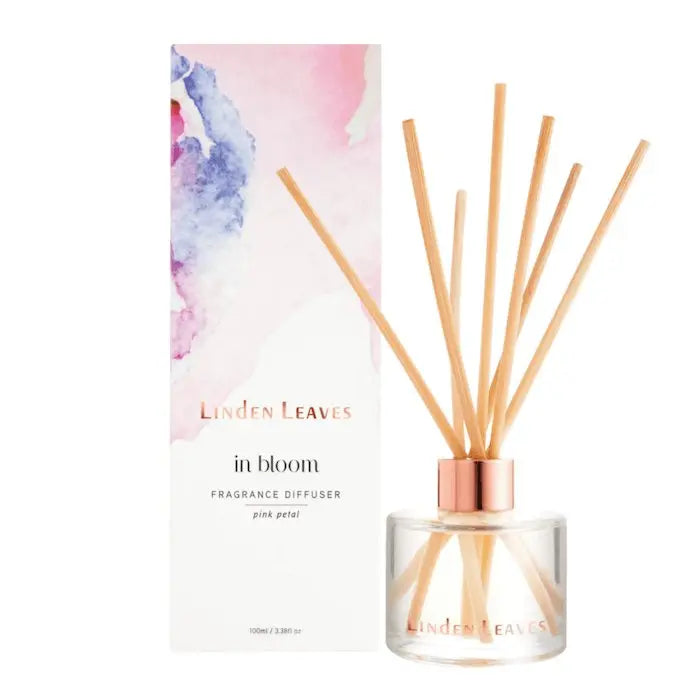 Linden Leaves Pink Petal Fragrance Diffuser 100ml - XDaySale