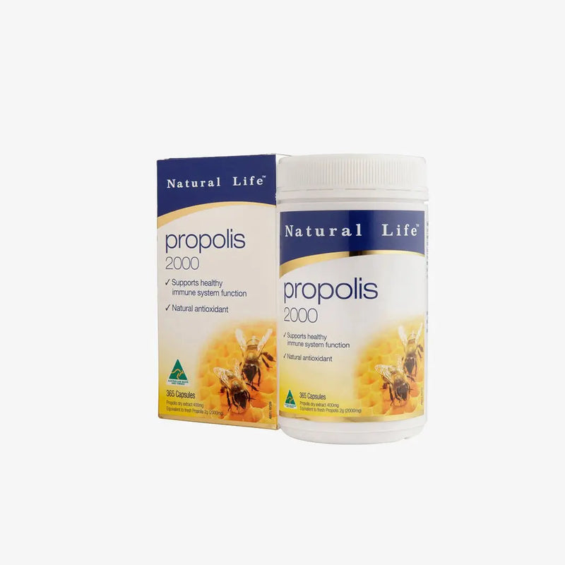 Natural Life™ Propolis 2000mg 365 capsules. EXP: 06/2024 - XDaySale