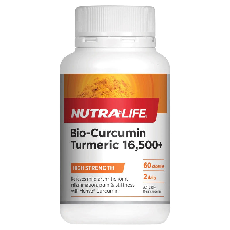 Nutra-Life Bio-Curcumin Turmeric 16500+ 60 Capsules EXP:01/2026 - XDaySale