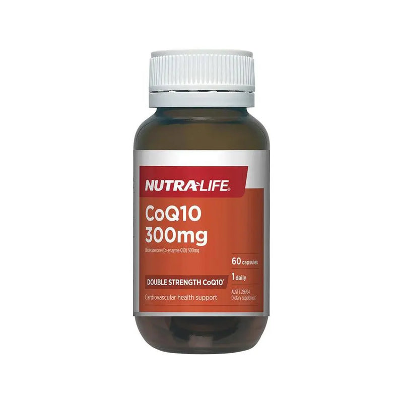 Nutra-Life Double Strength CoQ10 300mg 60 Capsules EXP：11/2025 - XDaySale