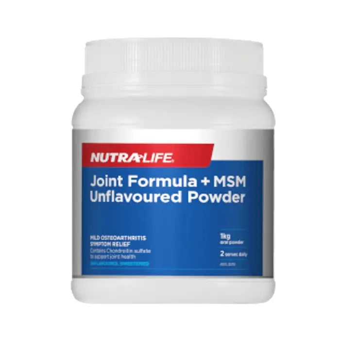 Nutra-Life Joint Formula + MSM Unflavoured Powder 1kg EXP：05/2026 - XDaySale