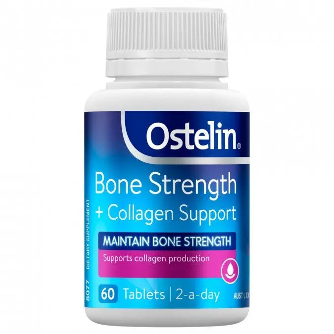 Ostelin Bone Strength + Collagen 60 Tablets EXP: 6/23 - XDaySale