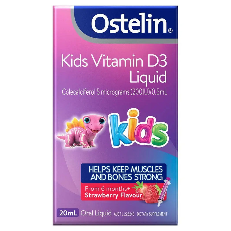 Ostelin Kids Vitamin D3 Liquid 20mL EXP: 09/25 - XDaySale