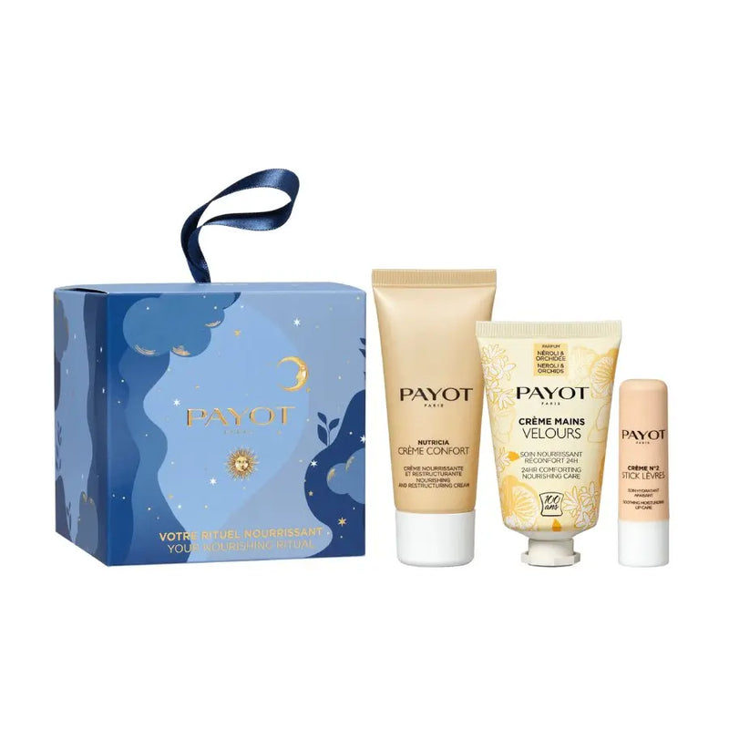 Payot - Nourishing Box Nutricia, Creme Mains, Creme Levres Stick Set - XDaySale