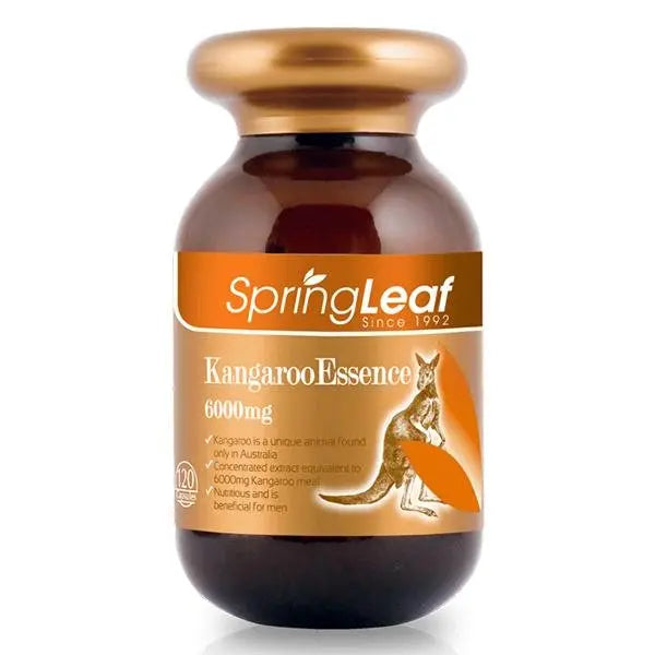 Spring Leaf Premium Kangaroo Essence 6000mg 120 capsules - XDaySale