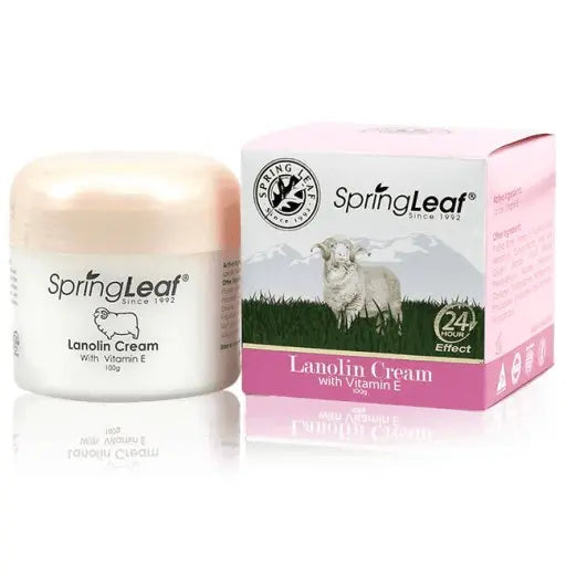 Springleaf-Lanolin Cream with Vitamin E Pink 100g EXP:06/2024 - XDaySale