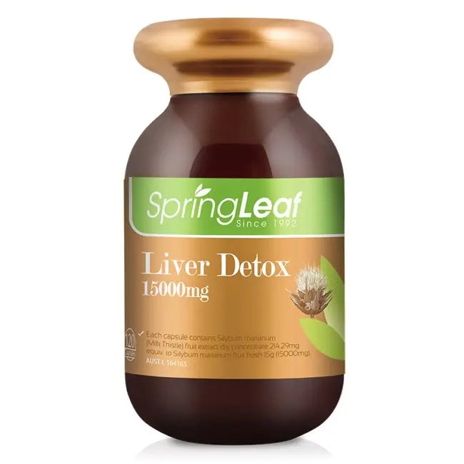 Springleaf Liver Detox 15000mg 120 Capsules - XDaySale