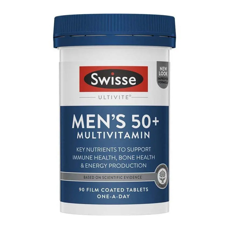Swisse men's 50+ multivitamin new 90 tabs EXP:03/2025 - XDaySale