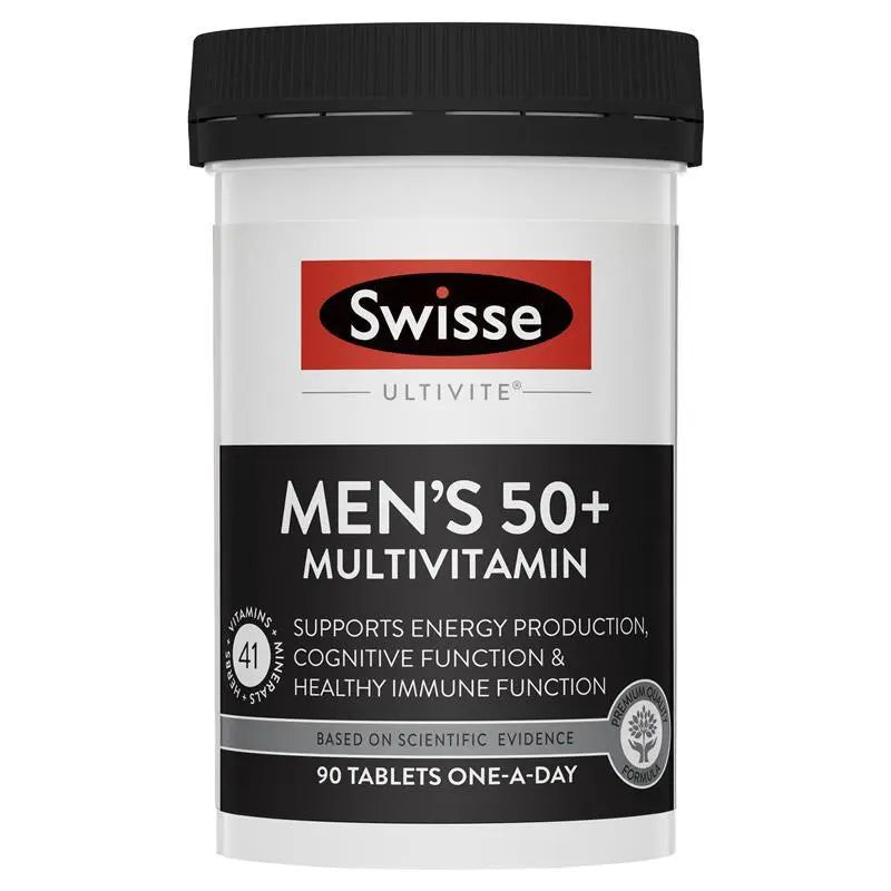 Swisse Men's Ultivite 50+ Multivitamin - XDaySale