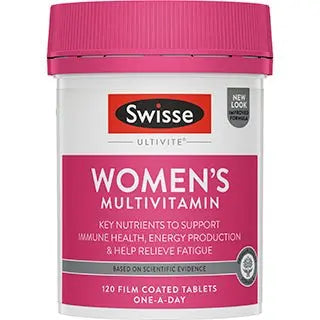 Swisse Ultivite Women's Multivitamin 120 tablets EXP: 08/2026 - XDaySale