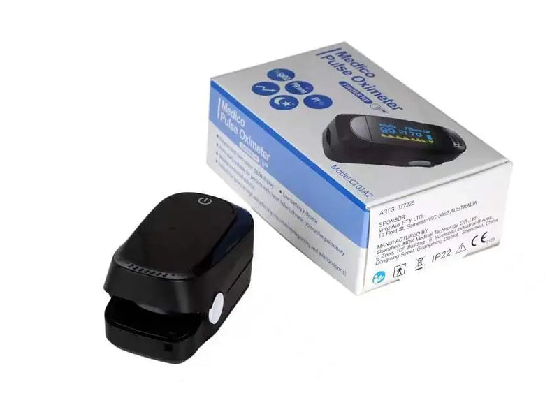 TGA Approved - Medico Fingertip Pulse Oximeter SP02 Model - C101A2 - XDaySale