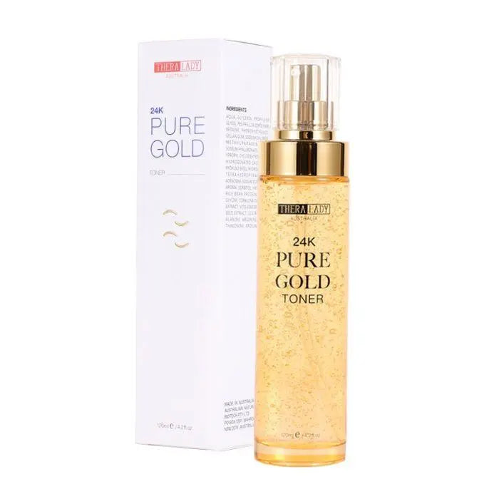 Thera Lady 24K Pure Gold Toner 120ml - XDaySale