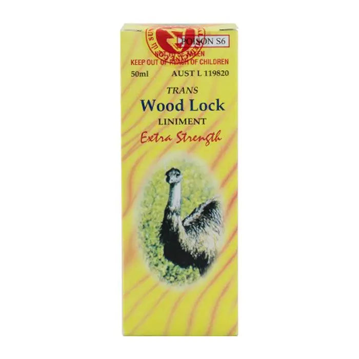 Trans Wood Lock Liniment Extra Strength 50ml - XDaySale