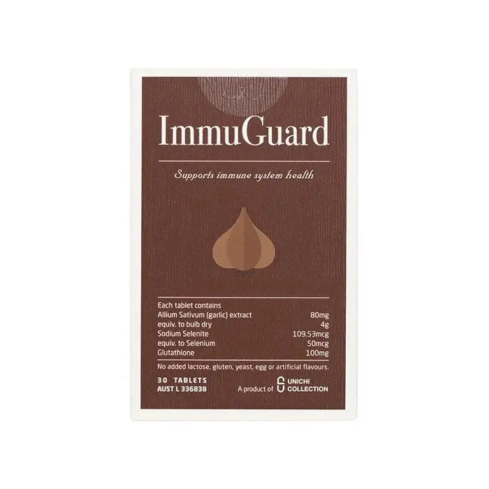 Unichi ImmuGuard 30 Tablets EXP:03/2023 - XDaySale